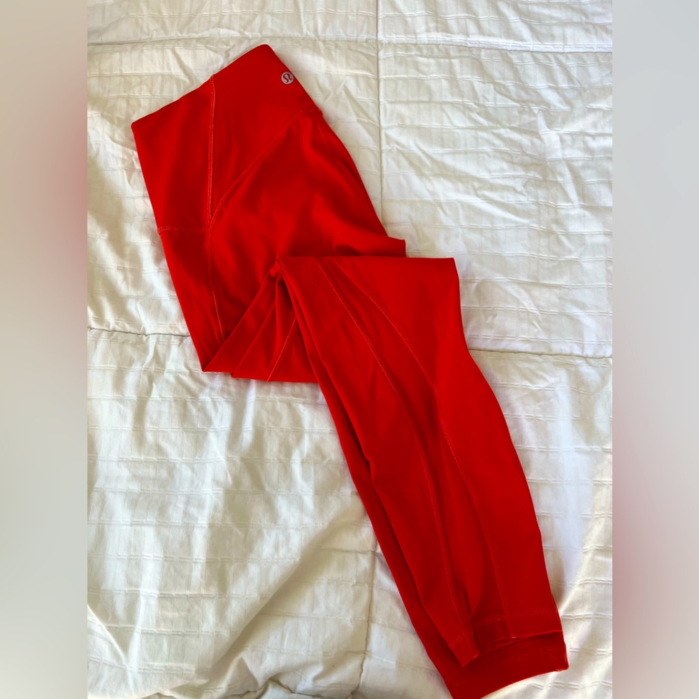 Lululemon Orange Leggings